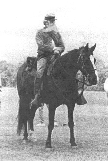 Soldier on a horse