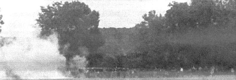 Smoke on the battlefield