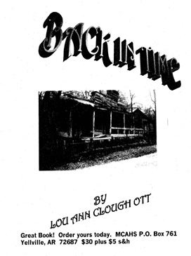 Back In Time book ad