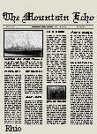 Mt. Echo Newspaper